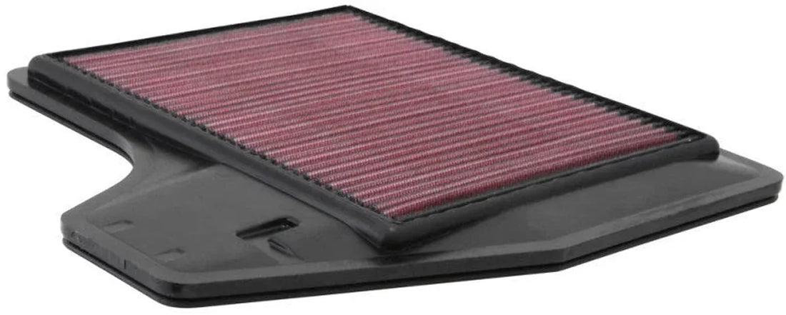K&N Replacement Filter 11.438in O/S Length x 11.375in O/S Width x 1in H for 13 Nissan Altima 2.5L - Additional View 11