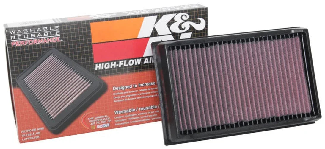 K&N 2019 Volkswagen Jetta 1.4L F/I Replacement Panel Air Filter - Installation View