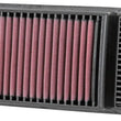 Load image into Gallery viewer, K&amp;N Replacement Panel Air Filter for 11-15 Ford F-250/F-350/F-450/F-550 Super Duty 6.7L V8 Diesel - Side View
