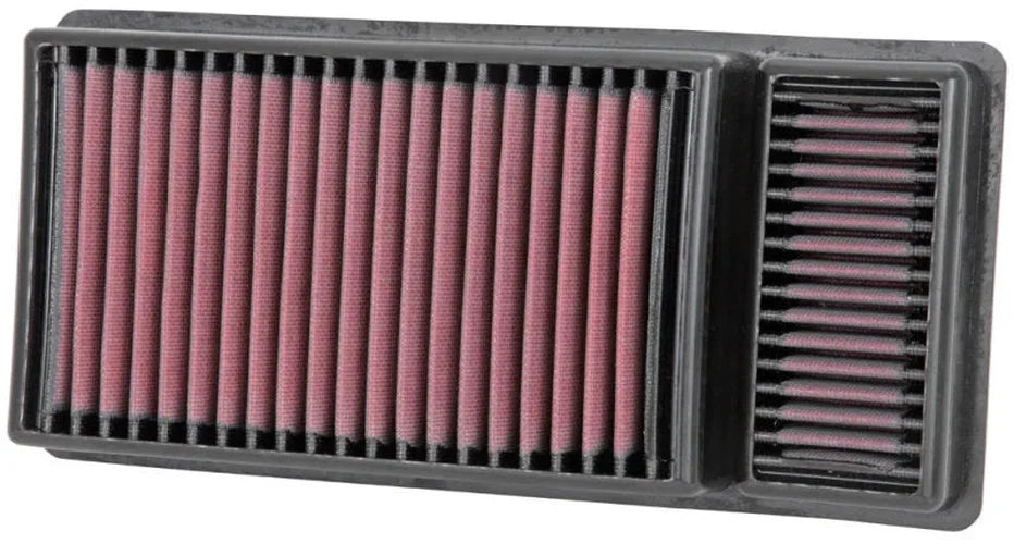 K&N Replacement Panel Air Filter for 11-15 Ford F-250/F-350/F-450/F-550 Super Duty 6.7L V8 Diesel - Side View