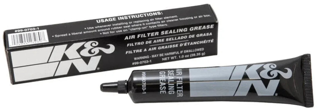 K&N Sealing Grease - 1 oz - Side View