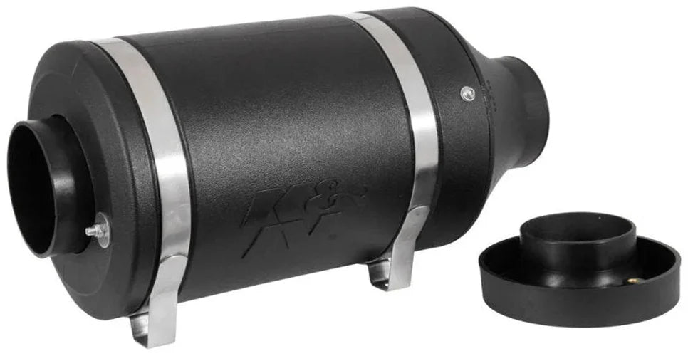 K&N Universal Off-Road Air Intake (Replaces 85-6853) - Side View