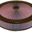 Load image into Gallery viewer, K&amp;N Engineering X-Stream Top Filter X-Stream 5.125in Flange 14x3.12in Height 0.875in Drop Base - Main Product View