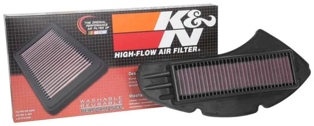 K&N 15-19 Yamaha GPD 125 NMAX Replacement Drop In Air Filter - Back View
