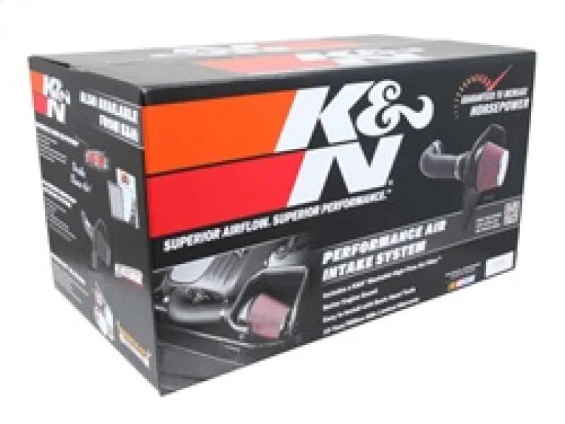K&N FIPK 09-11 Chevy Silverado V8 Performance Intake Kit - Installation View