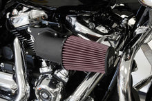 Load image into Gallery viewer, K&amp;N FIPK H/D Touring Models 2017-2018 BLACK Performance Air Intake System - Side View