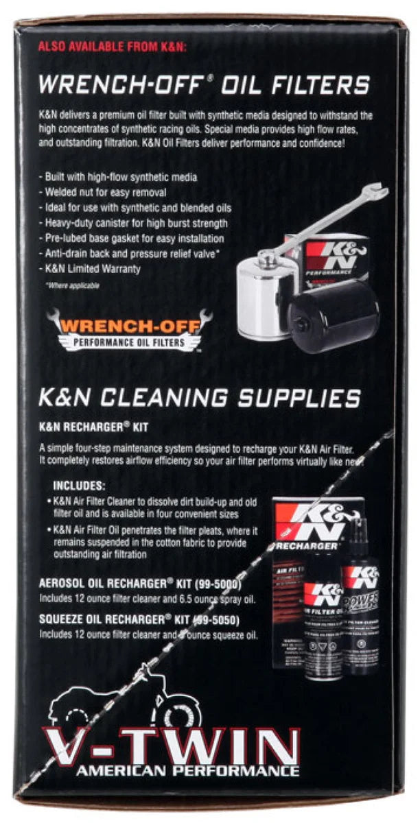 K&N FIPK H/D Touring Models 2017-2018 BLACK Performance Air Intake System - Additional View 5
