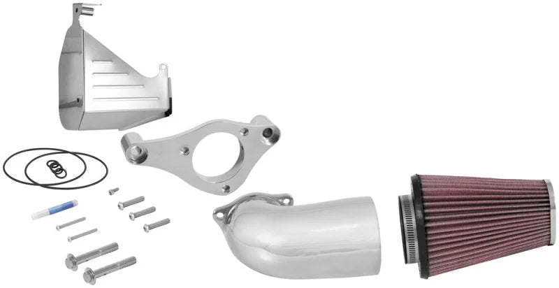 K&N FIPK H/D Touring Models 2017 Chrome Performance Air Intake System - Additional View 5