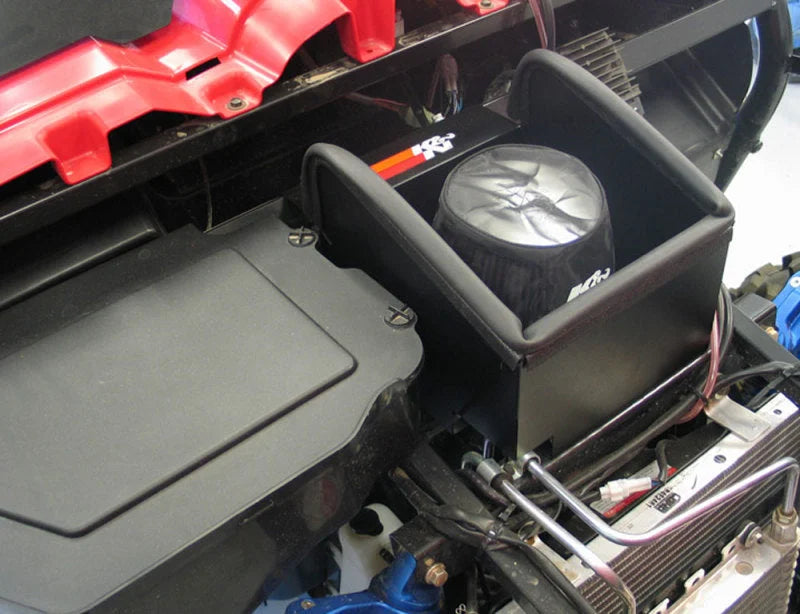 K&N FIPK Yamaha YXR700 RHINO FI 08-11 Performance Air Intake System - Side View