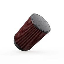 Load image into Gallery viewer, K&amp;N Filter 2 1/4inch 10 Degree Flange 16 1/4inch x 4inch - 4 1/2inch Height - Back View