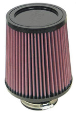 Load image into Gallery viewer, K&amp;N Filter 3 inch Flange 6 inch Base 5 Top 6 1/2 inch Height - Side View