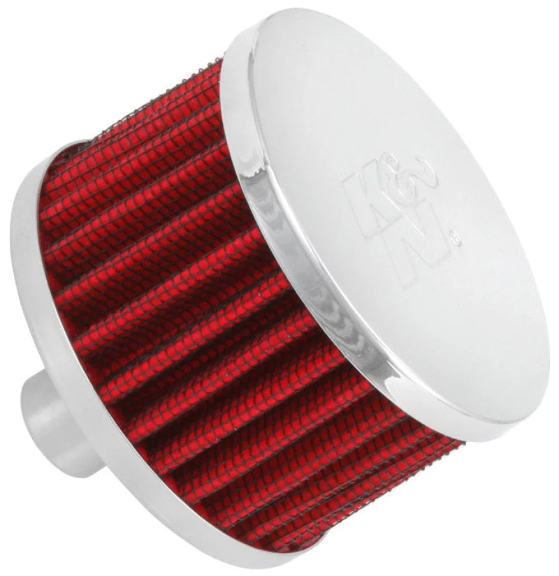 K&N Filter 3/4in Vent 3in Diameter 2in Height - Side View