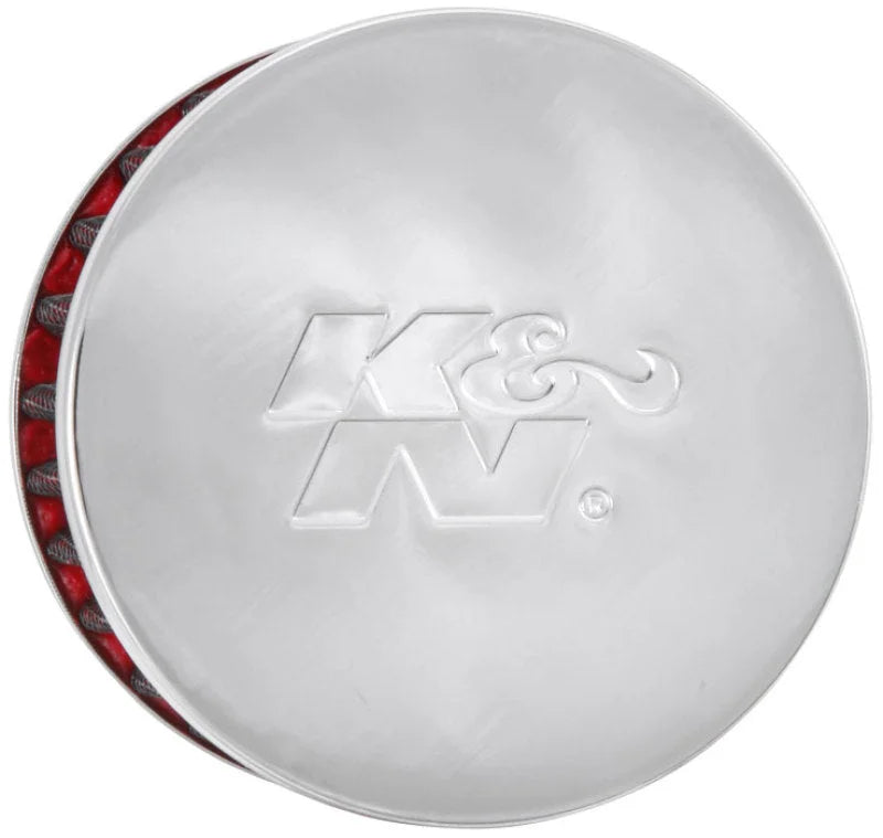 K&N Filter 3/4in Vent 3in Diameter 2in Height - Back View