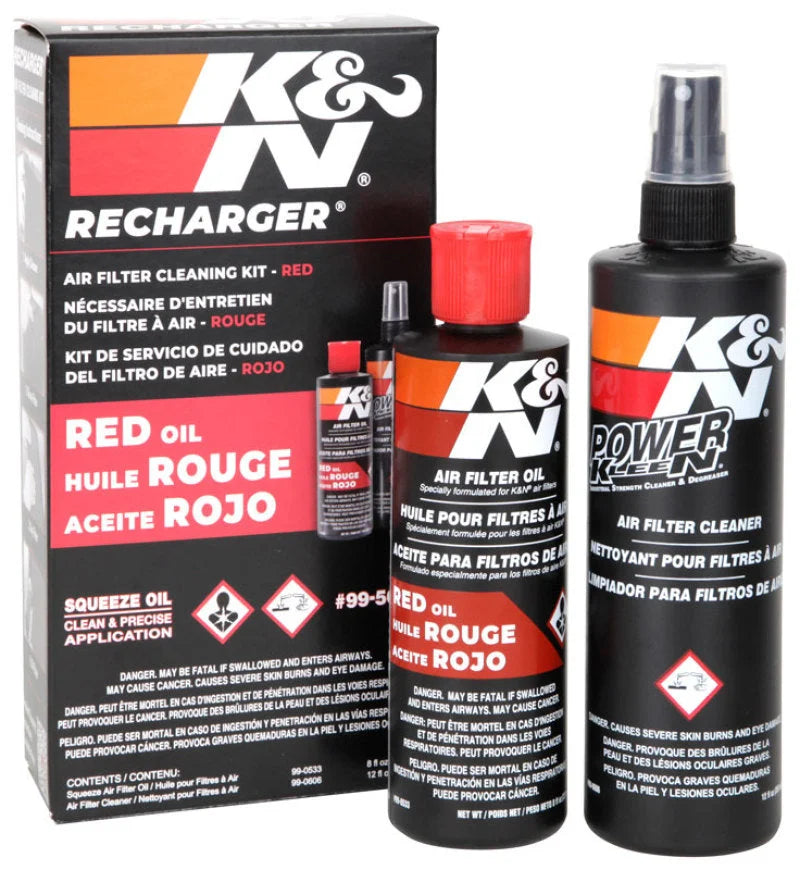 K&N Filter Cleaning Kit - Side View