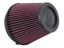 Load image into Gallery viewer, K&amp;N Filter Universal Air Filter Carbon Fiber Top With 6in Flange x 7.5in Base x 6in H - Main Product View