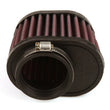 Load image into Gallery viewer, K&amp;N Filter Universal Clamp-On Filter 2in Flange / 2-23/32in Base / 3in x 2in Top / 2-3/4in Height - Side View