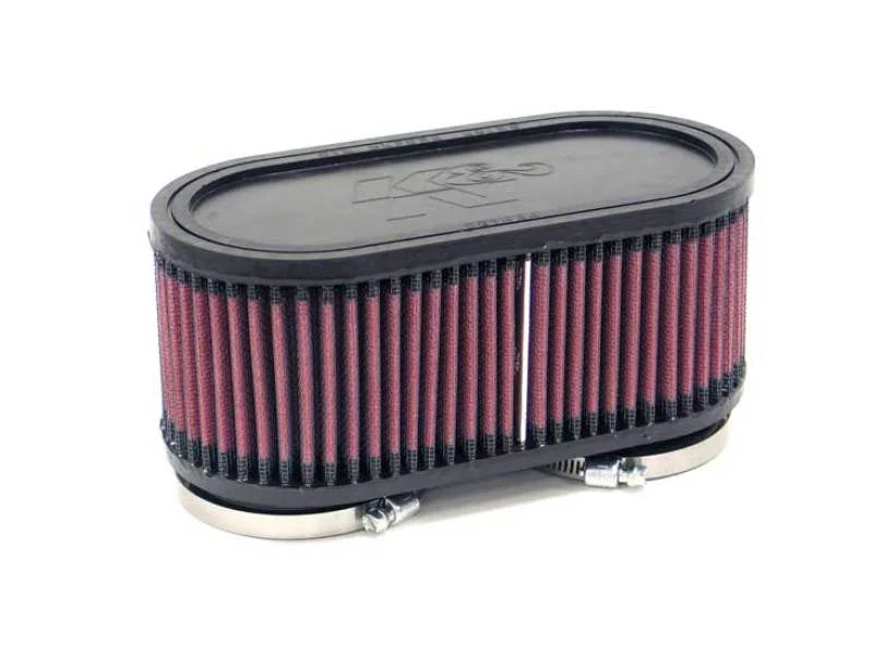 K&N Filter Universal  Filter 2 3/8 inch Dual Flange 107mm C-C 3 inch Height - Main Product View