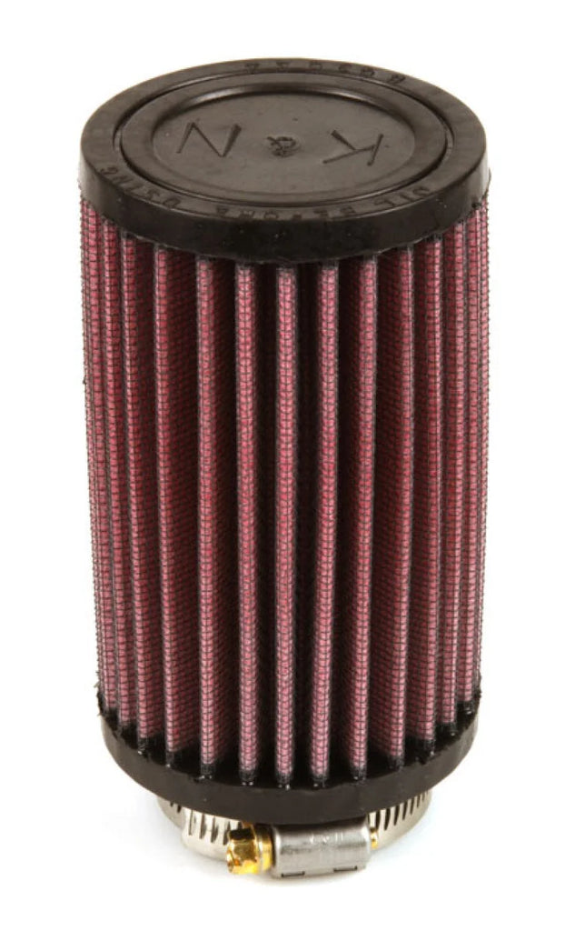 K&N Filter Universal Rubber Filter 1-11/16in FLG / 3in OD / 5in Height - Back View