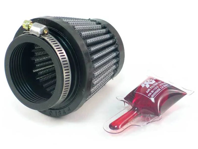 K&N Filter Universal Rubber Filter 1 3/4 inch Flange 3 inch Base 2 inch Top 2.5 inch Height - Main Product View