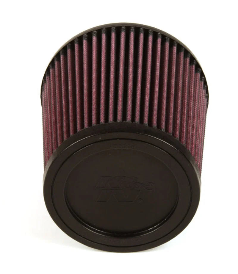 K&N Filter Universal Rubber Filter 2 3/4 inch Flange 6 inch Base 5 inch Top 5 1/2 inch Height - Installation View