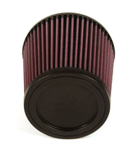 Load image into Gallery viewer, K&amp;N Filter Universal Rubber Filter 2 3/4 inch Flange 6 inch Base 5 inch Top 5 1/2 inch Height - Installation View