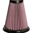 Load image into Gallery viewer, K&amp;N Filter Universal Rubber Filter 2.5 inch Flange 5.25 inch Base 5.75 inch Height - Main Product View