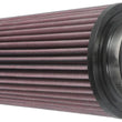 Load image into Gallery viewer, K&amp;N Filter Universal Rubber Filter 2.75in Flange 4.75in Base 4in Top 8in Height - Side View