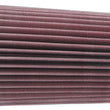 Load image into Gallery viewer, K&amp;N Filter Universal Rubber Filter 2.75in Flange 4.75in Base 4in Top 8in Height - Back View