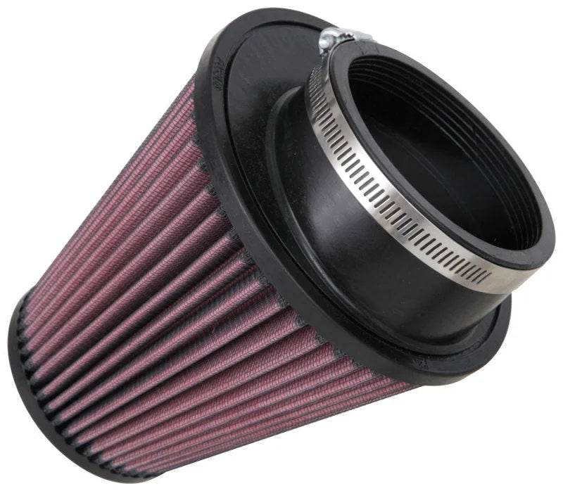 K&N Filter Universal Rubber Filter 3 1/2 inch 10 Degree Flange 5 3/4 inch OD 6 inch Height - Installation View