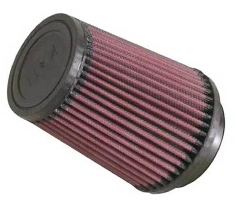 K&N Filter Universal Rubber Filter 3  Flange 4 1/2 Base inch 3 1/2 inch Top 5 3/4 inch Height - Side View