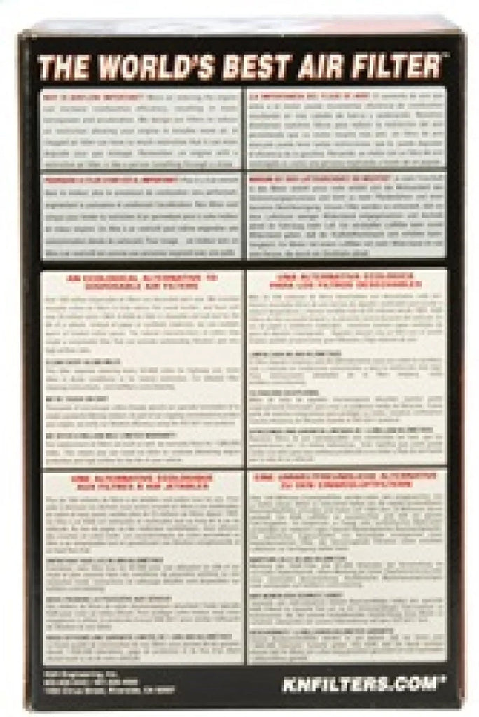K&N Filter Universal Rubber Filter 3  Flange 4 1/2 Base inch 3 1/2 inch Top 5 3/4 inch Height - Additional View 13