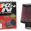 Load image into Gallery viewer, K&amp;N Filter Universal Rubber Filter 3in Flange ID 6in Base OD 5.125in Top OD 5in Height - Side View