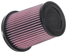 Load image into Gallery viewer, K&amp;N Filter Universal Rubber Filter 4in Flg 6 17/32in OD 8 21/32in H - Main Product View