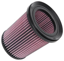 Load image into Gallery viewer, K&amp;N Filter Universal Rubber Filter 4in Flg 6 17/32in OD 8 21/32in H - Side View