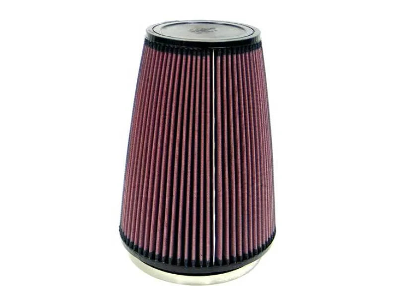 K&N Filter Universal Rubber Filter 6 inch Flange 7.5 inch Base 5 inch Top 10 inch Height - Main Product View