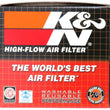 Load image into Gallery viewer, K&amp;N Filter Universal Rubber Filter Oval Tapered 4in Base O/S L x 3.5in Top O/S L x 2.75in H - Additional View 6