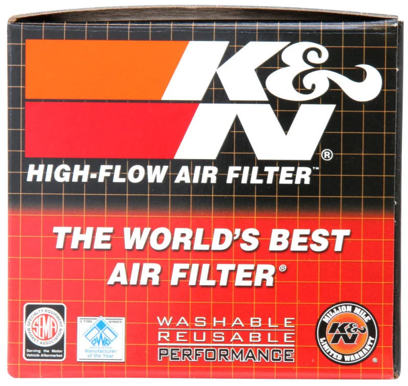 K&N Filter Universal Rubber Filter Oval Tapered 4in Base O/S L x 3.5in Top O/S L x 2.75in H - Additional View 6