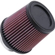 Load image into Gallery viewer, K&amp;N Filter Universal Rubber Filter-Rd Tapered 3in Flange ID x 6in Base OD x 5in Top OD x 5.563in H - Main Product View
