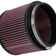 Load image into Gallery viewer, K&amp;N Filter Universal Rubber Filter - Round Straight 3.5in Base OD x 3.5in Top OD x 5in H - Main Product View
