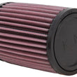 Load image into Gallery viewer, K&amp;N Filter Universal Rubber Filter - Round Straight 3.5in Base OD x 3.5in Top OD x 5in H - Side View