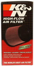 Load image into Gallery viewer, K&amp;N Filter Universal Rubber Oval Straight 4.5in OL x 3.75in OW x 7in Height 20 Degree Angle - Additional View 5