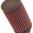 Load image into Gallery viewer, K&amp;N Filter Universal Rubber Round Air Filter 20 Deg Flange Angle 2.25in Flange ID x 3.5in OD x 6in H - Side View