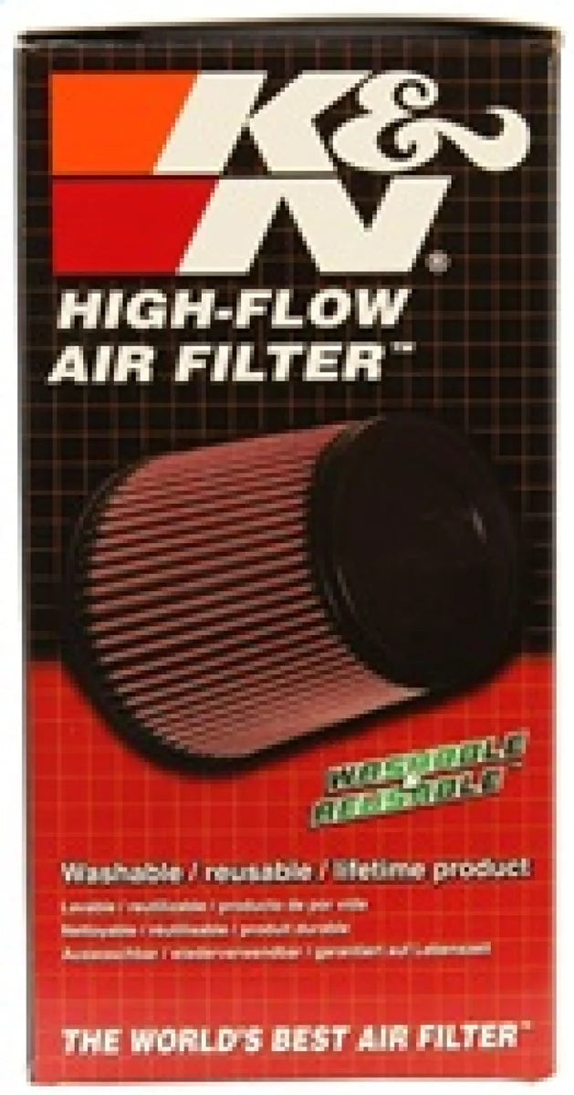 K&N Filter Universal Rubber Round Air Filter 20 Deg Flange Angle 2.25in Flange ID x 3.5in OD x 6in H - Additional View 6