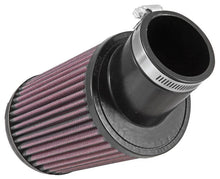 Load image into Gallery viewer, K&amp;N Filter Universal X Stream Clamp-On 2.438in Flange ID x 4.5in Base OD x 4in Top OD x 6.563in H - Back View