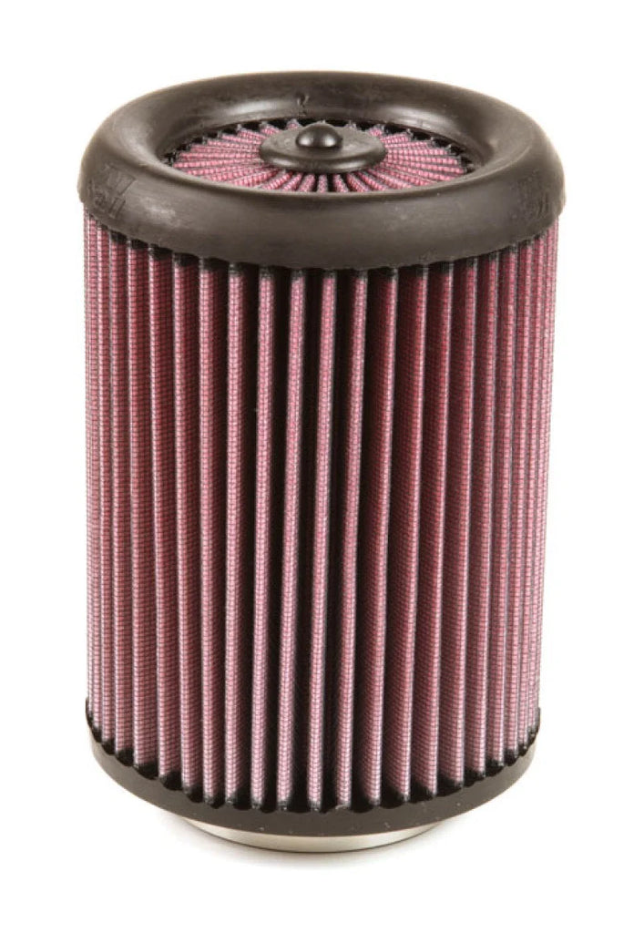 K&N Filter Universal X Stream Clamp-On Round Straight 3in Flange ID / 5in OD / 7in Height - Side View