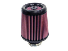 Load image into Gallery viewer, K&amp;N Filter Universal X-Stream Clamp-On Round Tprd 2.5in Flng ID x 6in Base OD x 5in Top OD x 6.5in H - Main Product View