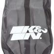 Load image into Gallery viewer, K&amp;N Filter Wrap Drycharger Oval Tapered Black - 3.25in Base I/S Width x 2.5in Top I/S Width x 7in H - Main Product View