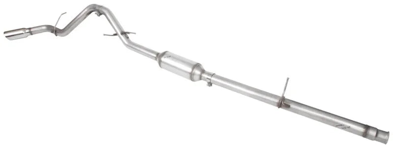 K&N GM 1500 5.3L Crewcab Cat Back Exhaust Kit - Installation View