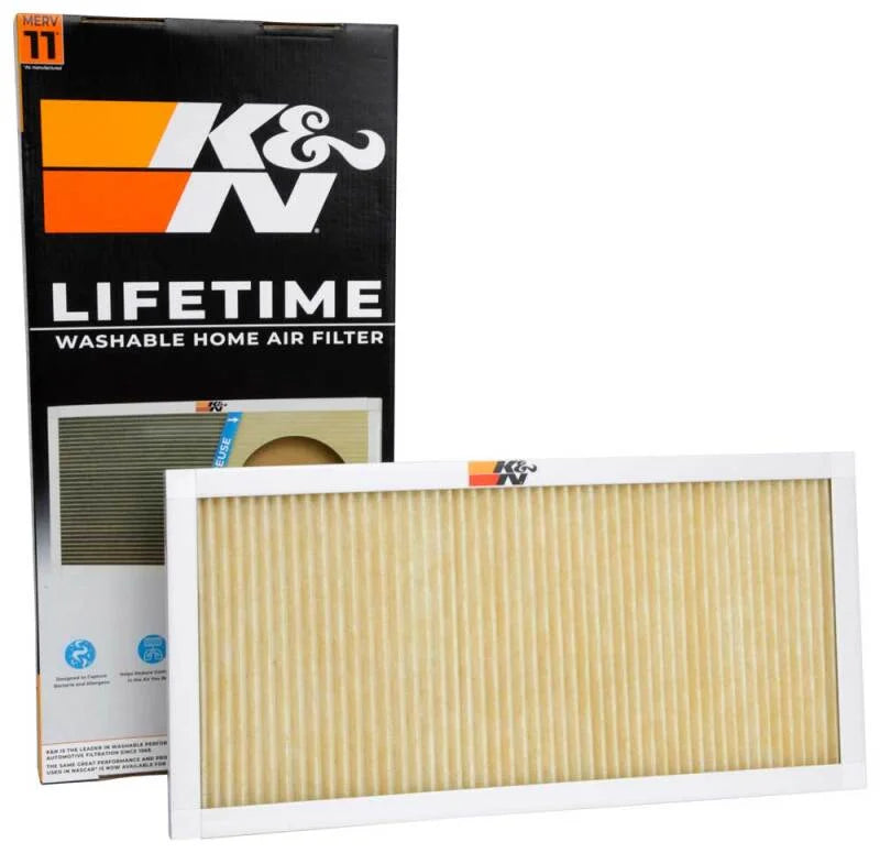 K&N HVAC Filter 10 X 20 X 1 Merv 11 - Back View