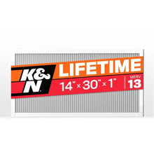 Load image into Gallery viewer, K&amp;N HVAC Filter 14 X 30 X 1 Merv 13 - Main Product View